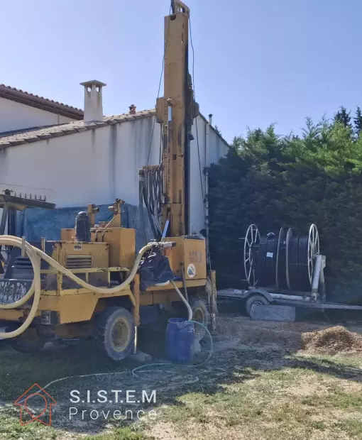 Géothermie verticale par sonde Saint Cannat